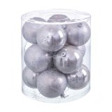 Julekugler Multifarvet Kobber Plastik 8 x 8 x 8 cm (12 enheder) #1