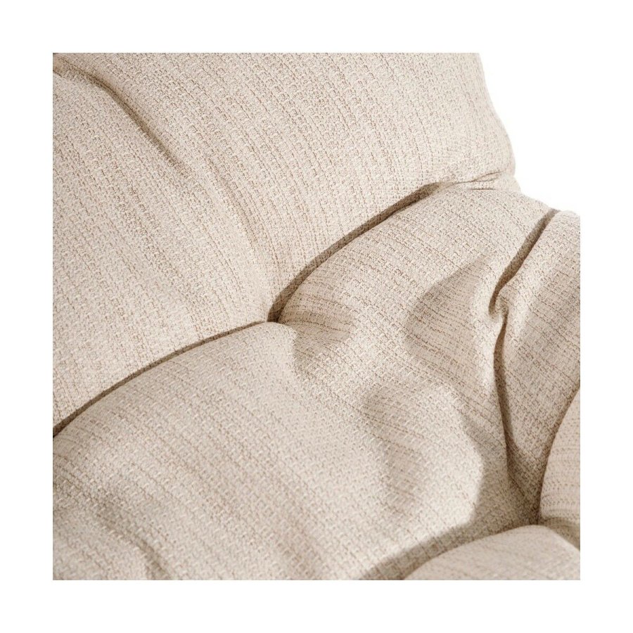 Lnestol 76 x 76 x 87 cm Natur Sort Naturlig fiber #6