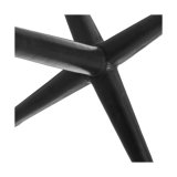 Sofabord 59 x 40 x 40 cm Sort Aluminium #4