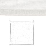 Skyggesejl Vela sombreo Hvid 3 x 3 m 300 x 300 x 0,5 cm Markise #1