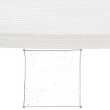 Skyggesejl Vela sombreo Hvid 5 x 5 m 300 x 300 x 0,5 cm Markise #1