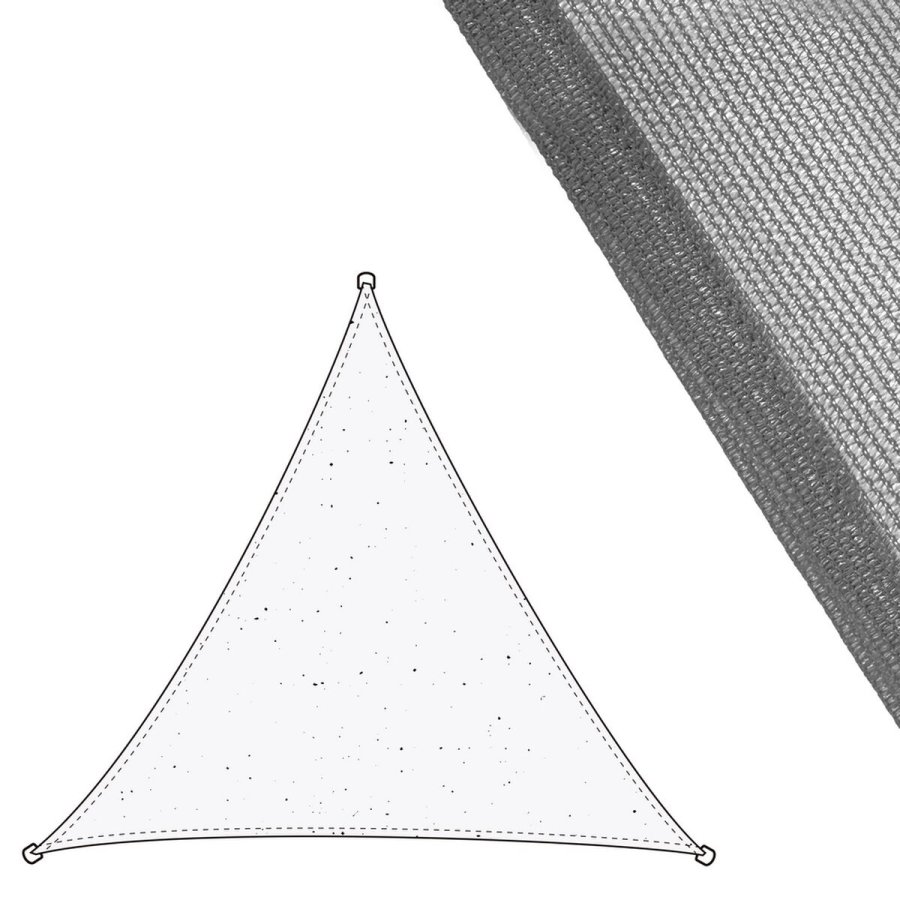 Skyggesejl Vela sombreo Gr� 3 x 3 m 300 x 300 x 0,5 cm Markise #1