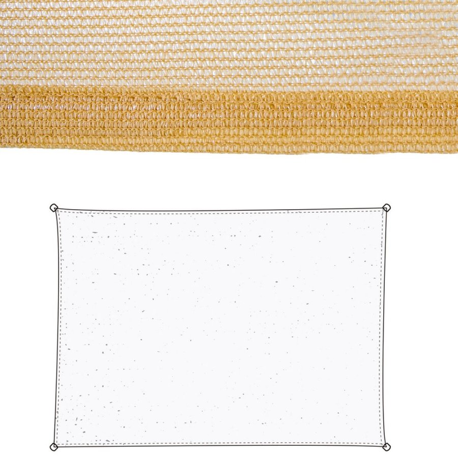 Skyggesejl Vela sombreo Beige 300 x 400 x 1 cm 300 x 1 x 400 cm #1