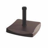 Fod for strandparasol 45 x 45 x 7 cm Brun Cement #1