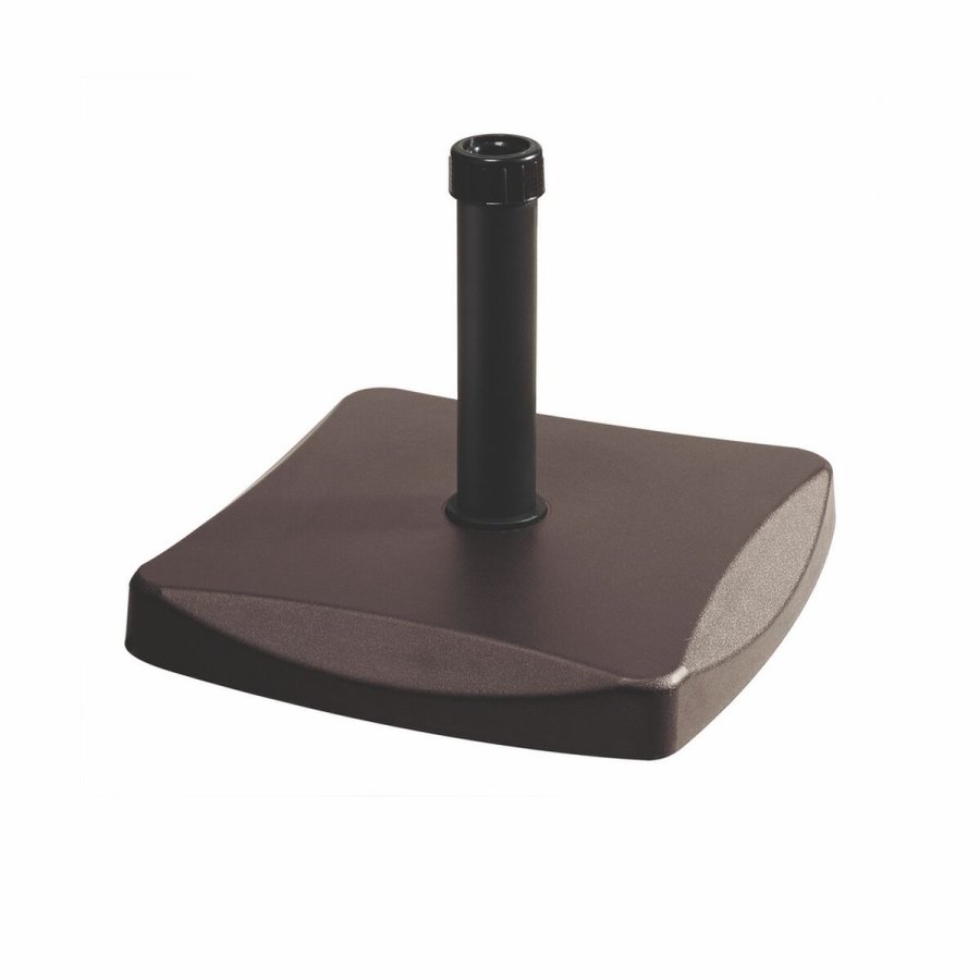 Fod for strandparasol 45 x 45 x 7 cm Brun Cement #1