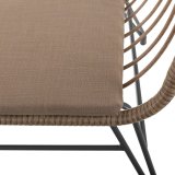 have Ariki 121 x 62 x 76 cm syntetisk spanskr�r St�l Grafit #3