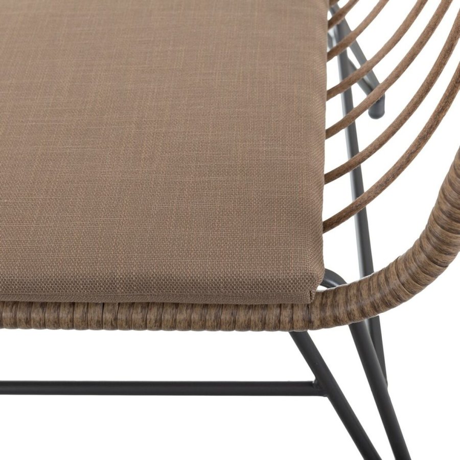 have Ariki 121 x 62 x 76 cm syntetisk spanskr�r St�l Grafit #3