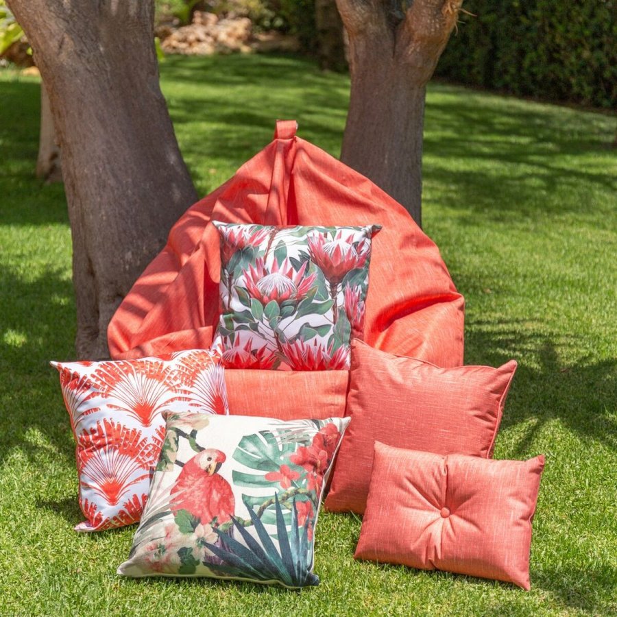 Pude Sunset Rd Blad af en plante 45 x 10 x 45 cm #2