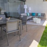 Spisebord Stella 90 x 90 x 75 cm Gr Aluminium #3