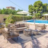 2 personers sofa Ariki St�l Spanskr�r syntetisk spanskr�r 161 x 84 x 67 cm #2