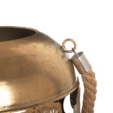 Laantarn Gylden Krystal Tov Jern 21 x 21 x 32,5 cm #4