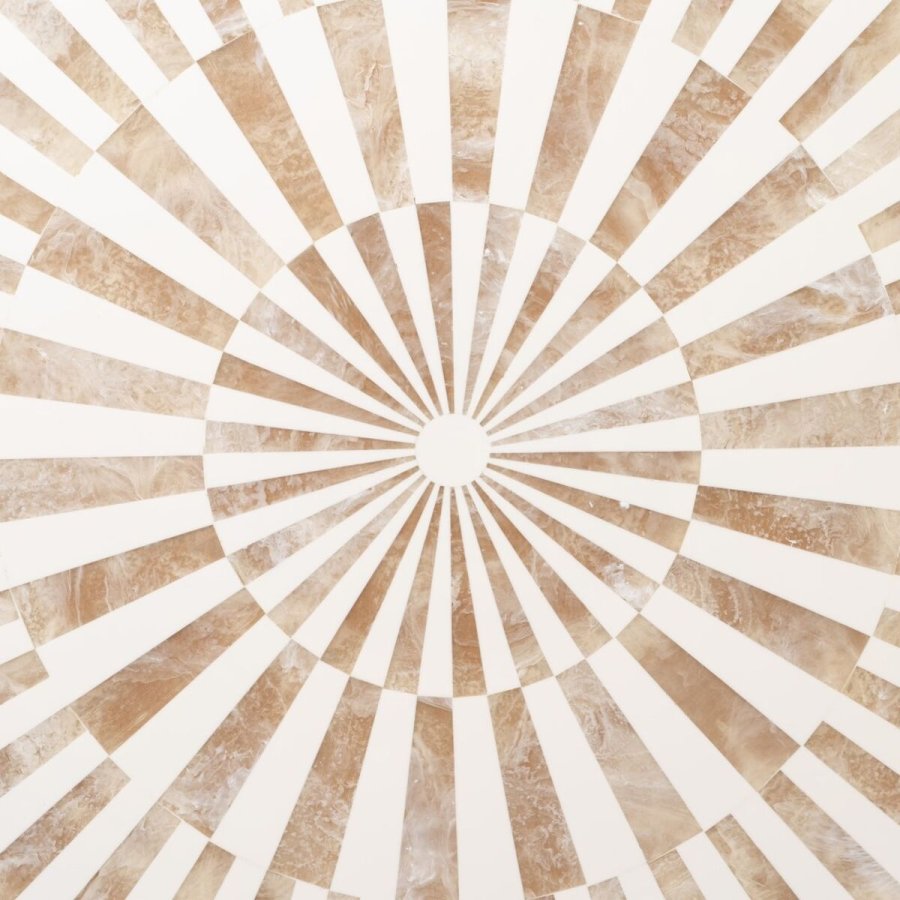 Sofabord Hvid Gylden 91,4 x 91,4 x 74 cm #3