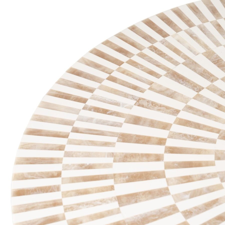 Sofabord Hvid Gylden 91,4 x 91,4 x 74 cm #5