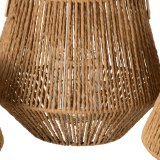 Laantarn 33 x 33 x 27 cm Lyseholder Natur Naturlig fiber #4