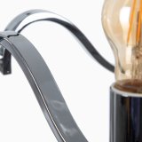 Loftslampe 63,5 x 60,5 x 91 cm Krystal Metal Slv #4