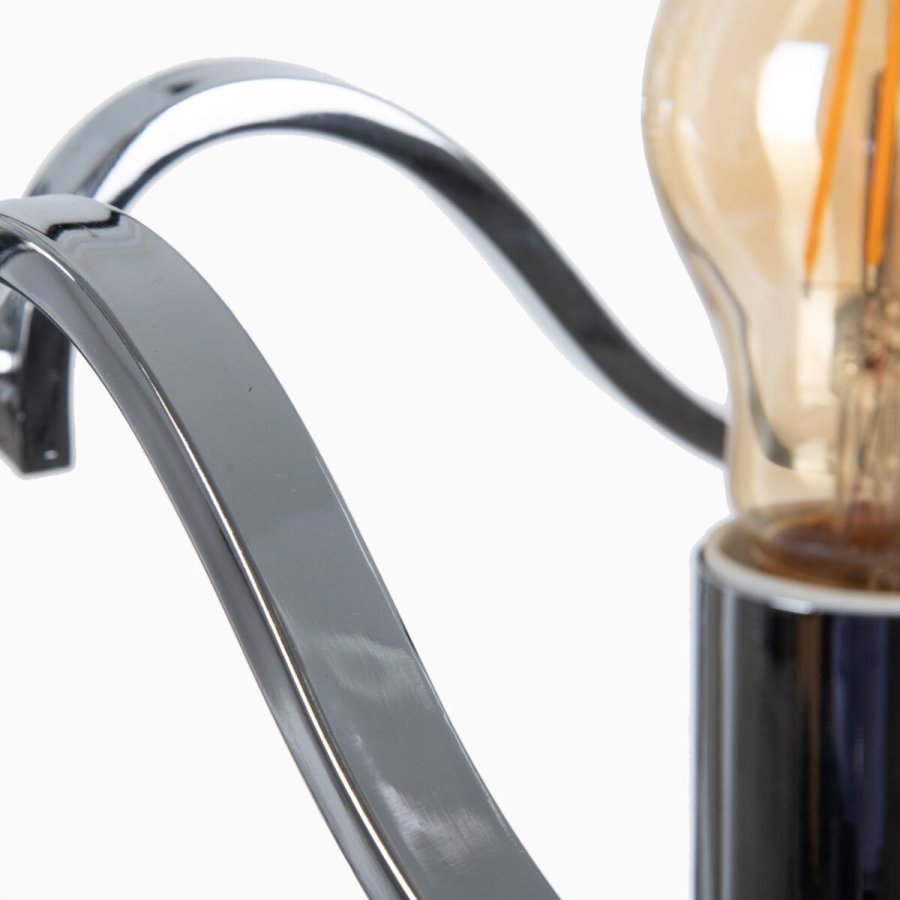 Loftslampe 63,5 x 60,5 x 91 cm Krystal Metal Slv #4