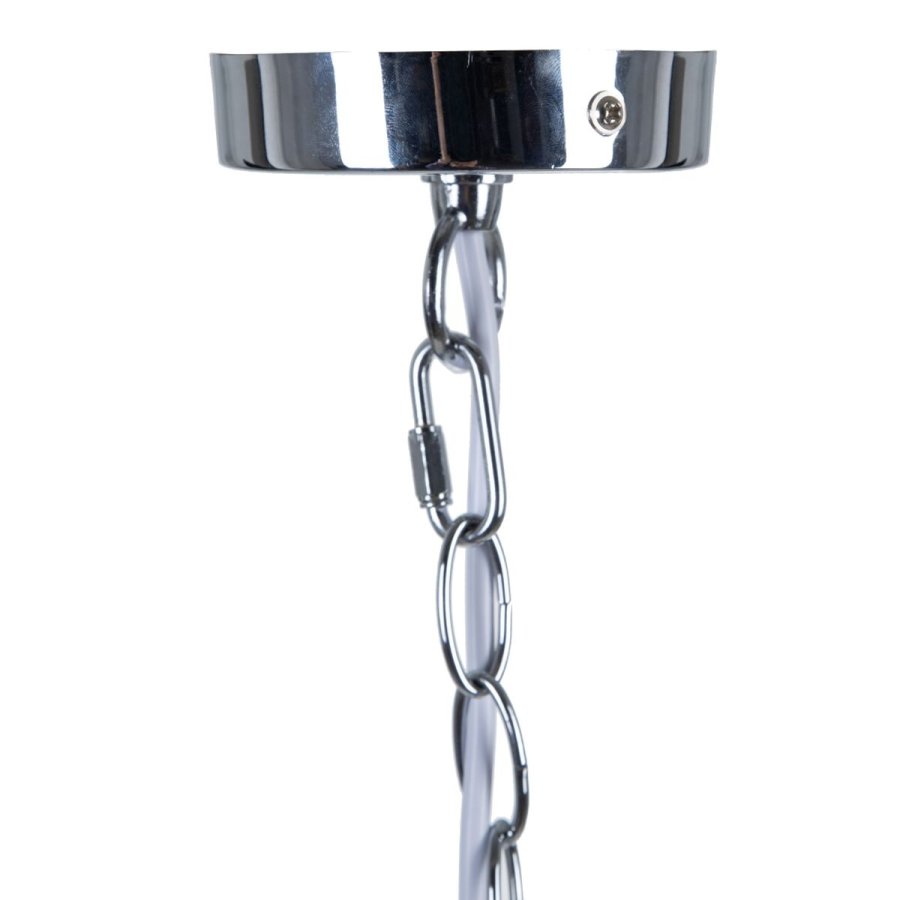 Loftslampe 63,5 x 60,5 x 91 cm Krystal Metal Slv #2