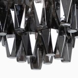 Loftslampe 58 x 58 x 44 cm Krystal Metal Slv #3