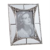Fotoramme Slvfarvet Krystal Polyesterharpisk 10 x 15 cm 17 X 2,1 X 22 CM #1