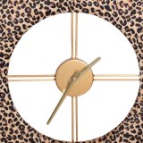 Vgur 48 x 3,5 x 48 cm Syntetisk stof Metal Leopard #9