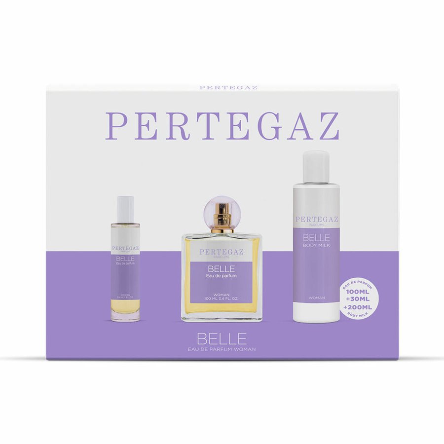 Parfume st til kvinder Pertegaz Belle 3 Dele #1