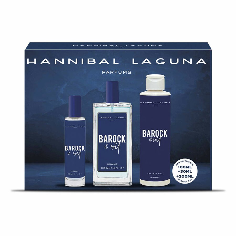 Parfume st til mnd Hannibal Laguna Barock & Roll 3 Dele #1