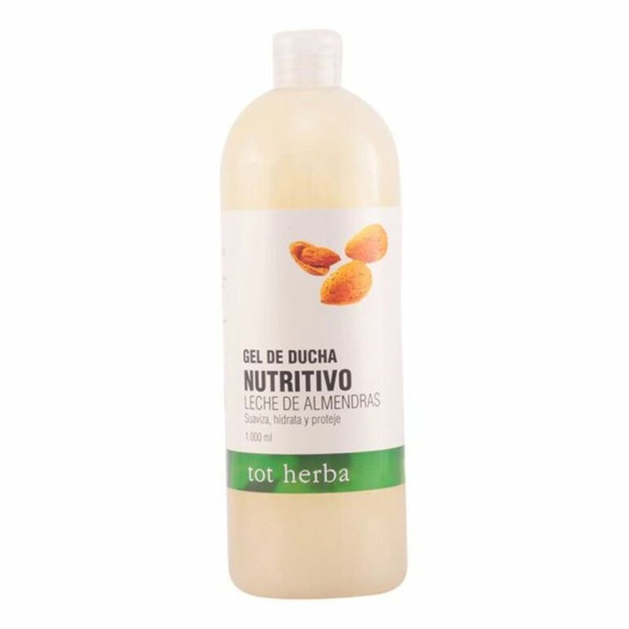 Nrende mandelmlk shower gel Tot Herba (1000 ml) #1
