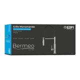 Hane med blandingsbatteri EDM 01196 BERMEO Slvfarvet Kobber Zink #3