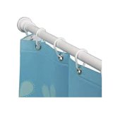 Gardinstang Mirtak Hvid polypropylen (75 x 125 cm) #1