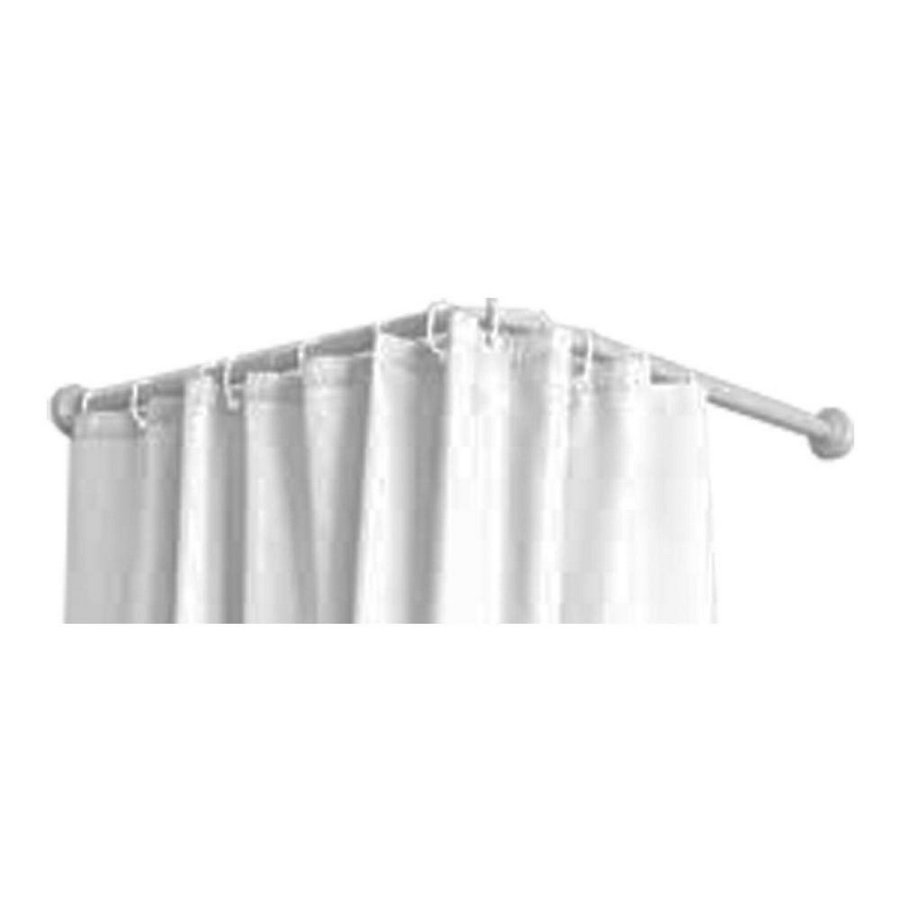 Gardinstang Mirtak Hvid polypropylen (70 x 100-175 cm) #1