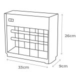 Elektrisk Myggeskrmmer EDM Slvfarvet (33 x 9 x 26 cm) #2