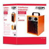 Industrielt varmelegeme EDM 07096 Industry Series Orange 2000 W #5
