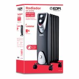 Radiator EDM 07126 Black Edition Sort/Gr 1000 W #5