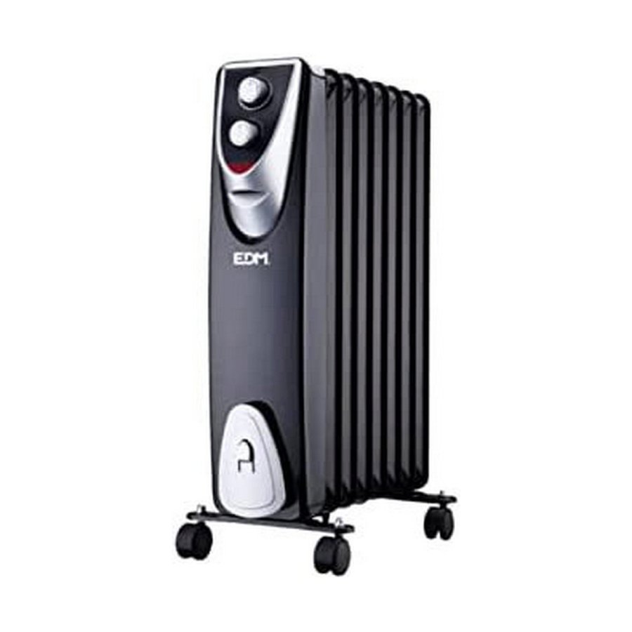 Radiator EDM 07127 Black Edition Sort/Gr 1500 W #1