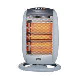 Kvartsradiator EDM 07136 07136 Sort 1200 W #1