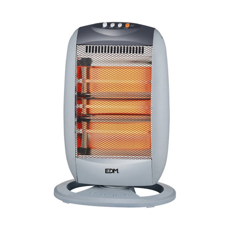 Kvartsradiator EDM 07136 07136 Sort 1200 W #1