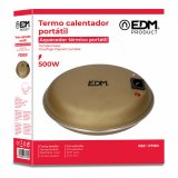 Keramisk varmeapparat med stikforbindelse EDM 07180 07180 Gylden 500 W #9