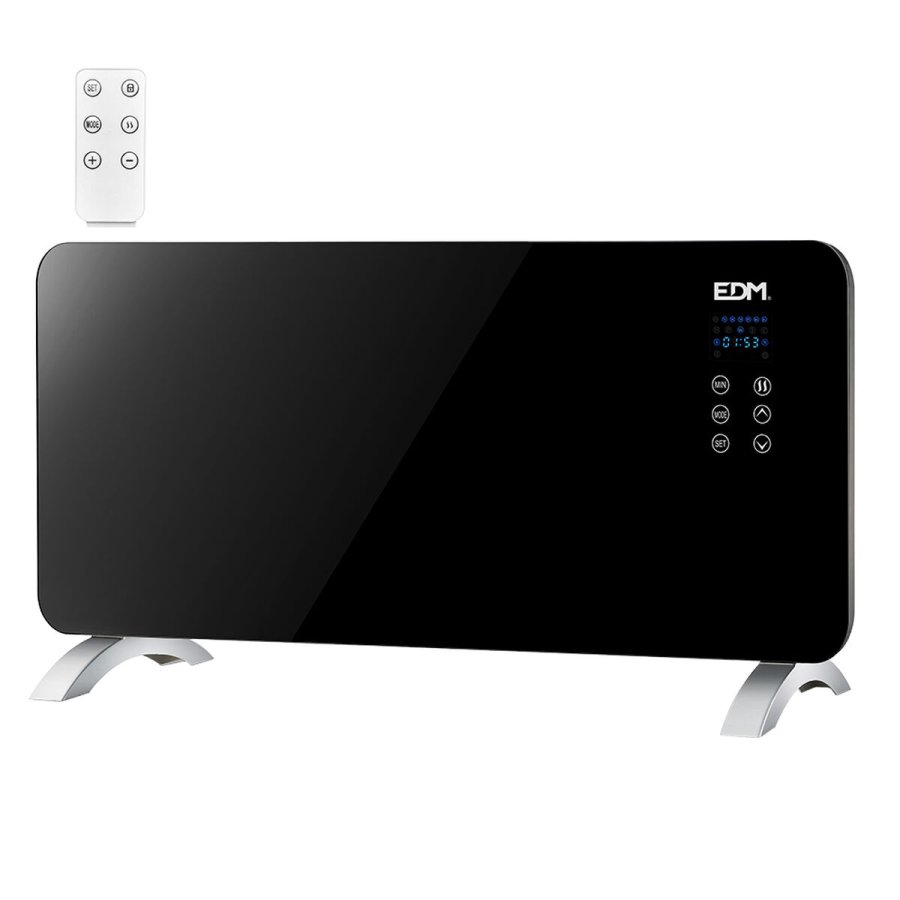 Digitalt varmeapparat EDM 07183 07183 Sort 2000 W #5