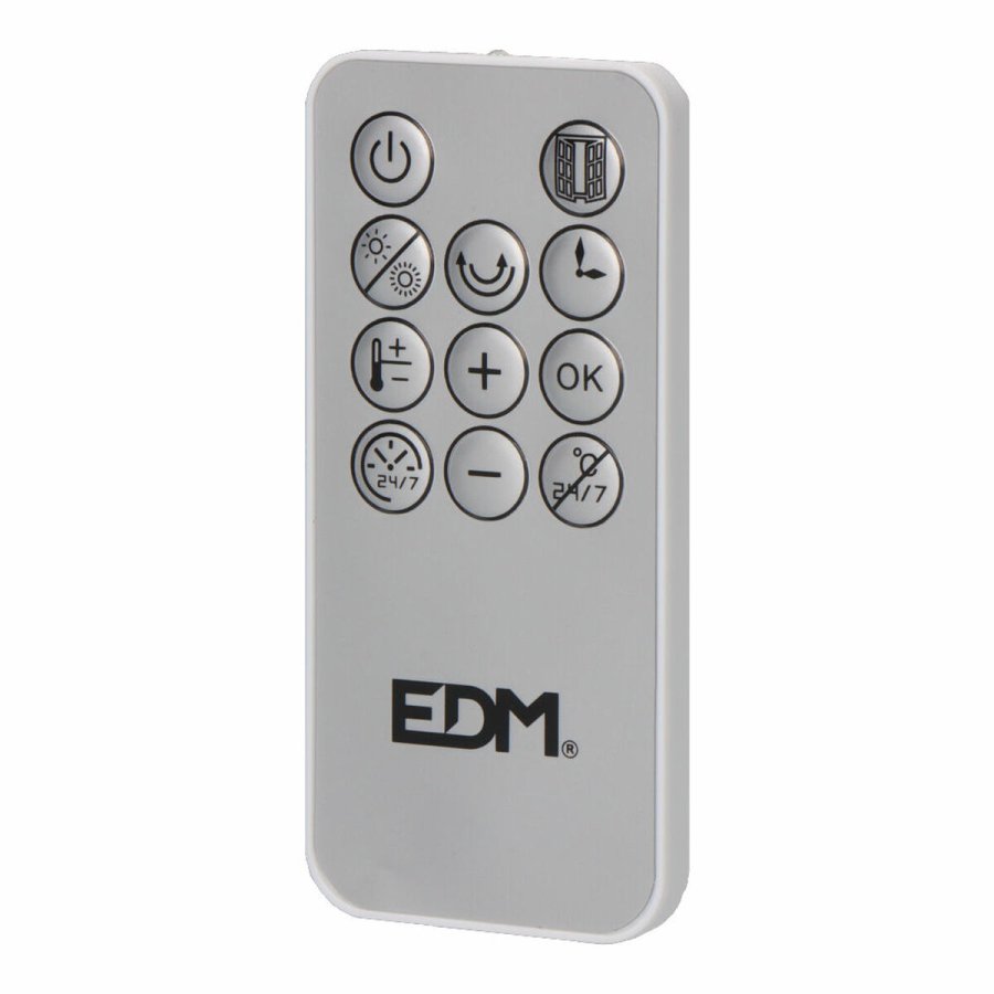 Vgkeramisk Dobbeltvarmeapparat EDM 07188 1000 - 2000 W #3