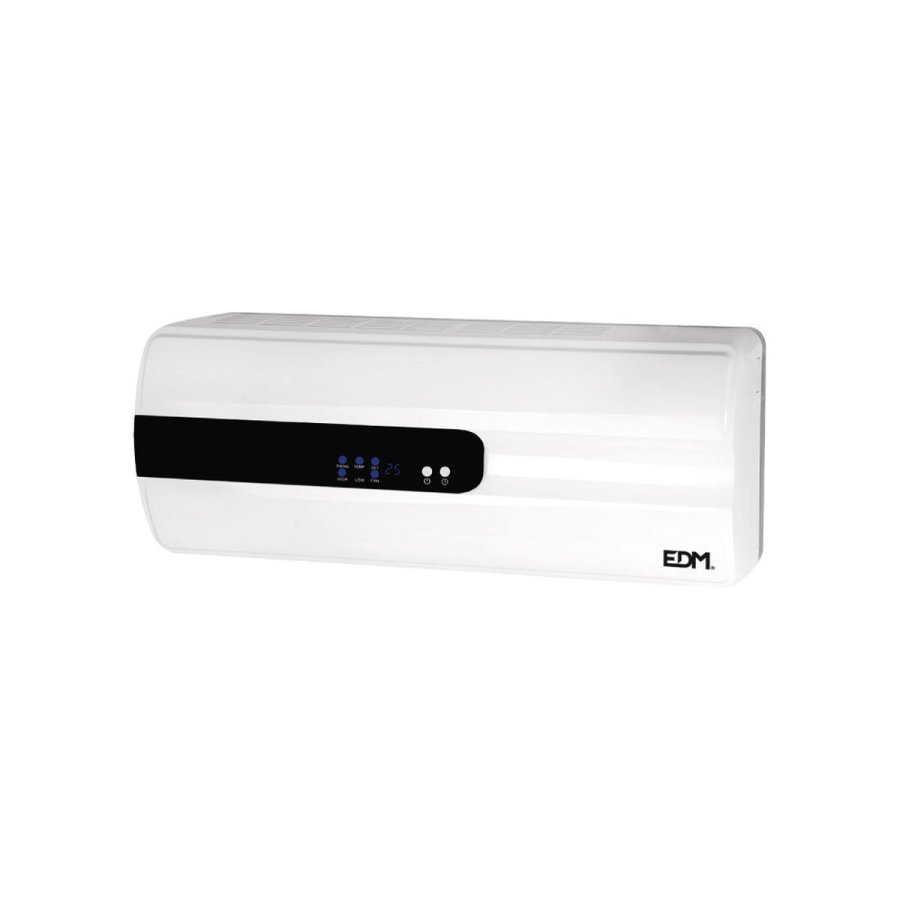 Vgkeramisk Dobbeltvarmeapparat EDM 07206 Hvid 1000-2000 W 1000 - 2000 W #5