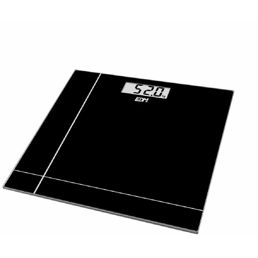 Digital badevgt EDM 07521 Sort Krystal 180 kg #1