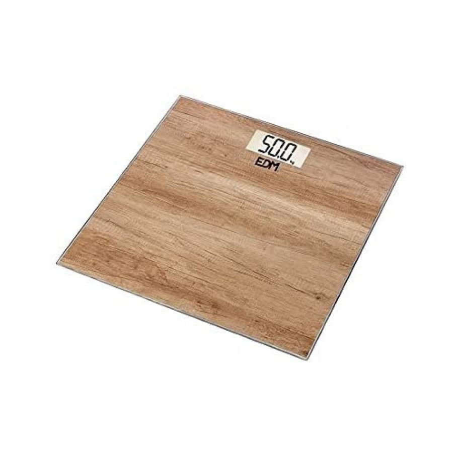 Digital badevgt EDM 07531 Brun Tr Krystal 180 kg #1