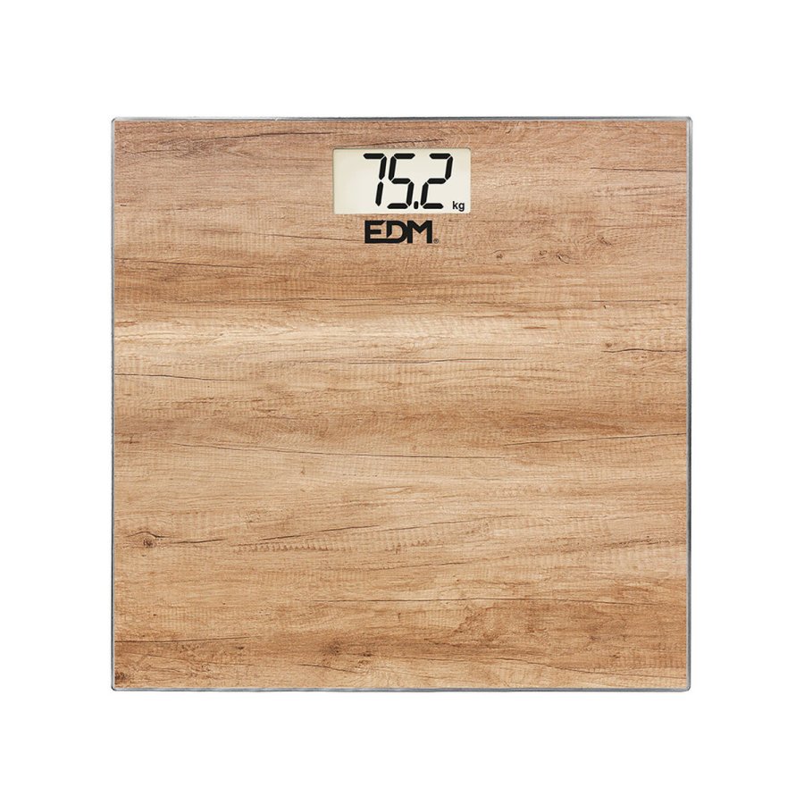 Digital badevgt EDM 07531 Brun Tr Krystal 180 kg #5