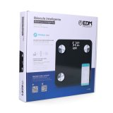 Digital badevgt EDM 07613 Body Composition Sort 180 kg #17