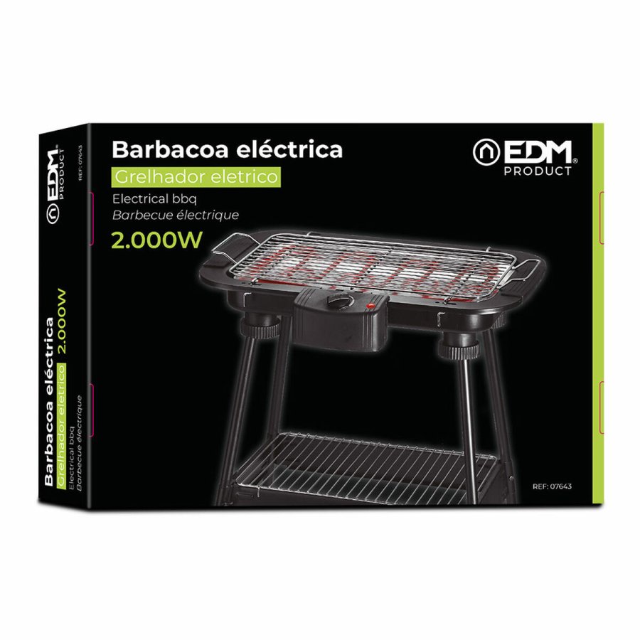 Elektrisk Grill EDM 07643 2000 W #5