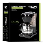 Drip Coffee Machine EDM 07653 Sort 550 W 6 Kopper 0,6 L #3