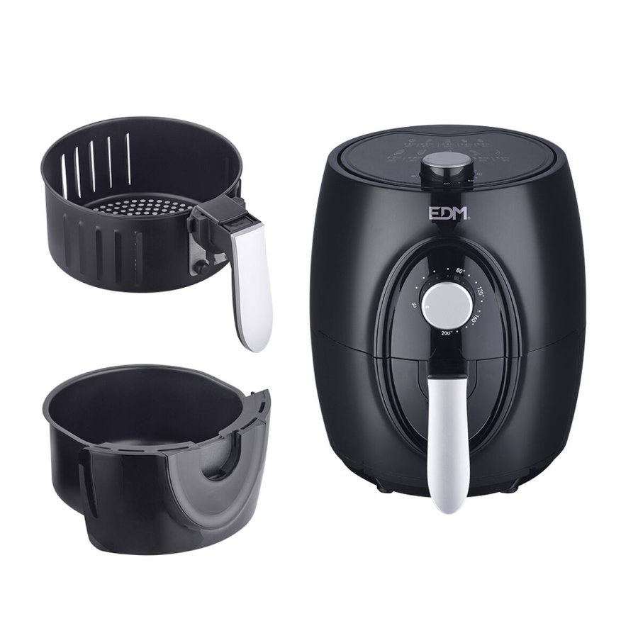 Varmluftsfrituregryde EDM 07654 1400 W 3,6 L Multifarvet #3