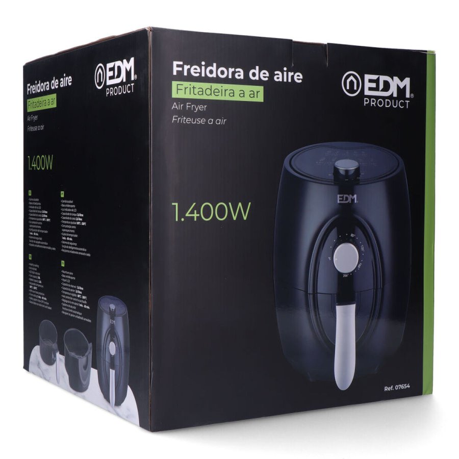 Varmluftsfrituregryde EDM 07654 1400 W 3,6 L Multifarvet #6