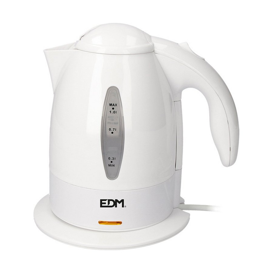 Kedel EDM 07655 Hvid polypropylen 2200 W 1 L #1