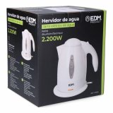 Kedel EDM 07655 Hvid polypropylen 2200 W 1 L #4